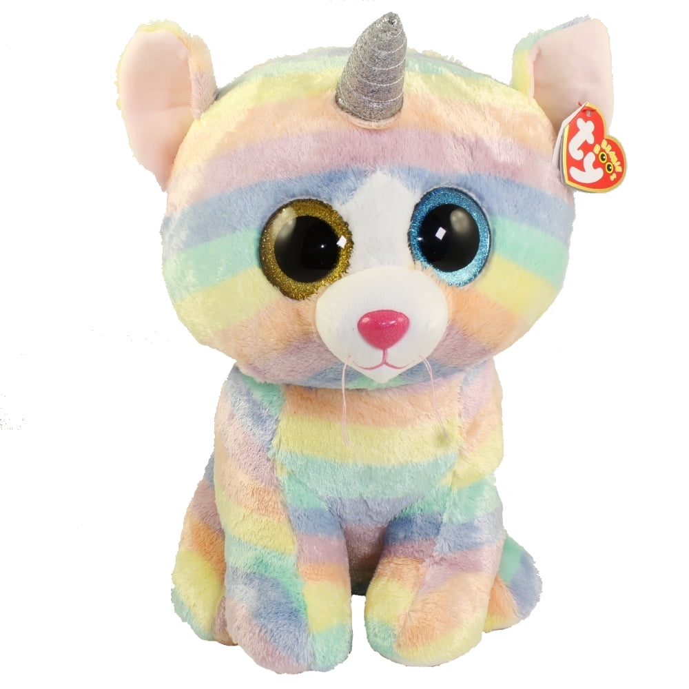 TY Beanie Boos - HEATHER the UniCat (Glitter Eyes)(LARGE Size - 17 inch) - Walmart.com - Walmart.com