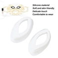 thumbnail image 5 of NFTIGB Silicone Protective Eye Cover Patch for LED Photon Facial Mask Light Therapy Skin Rejuvenation Device Universal Replacement Accessories White (3.15 inches / 8.0 cm), 5 of 5