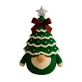 thumbnail image 1 of Handmade Crochet Desktop Ornament Festive Holiday Decoration For Home Tabletop Display, 1 of 5