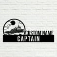 thumbnail image 4 of Handmadetneonsign Captain Metal Nameplate, Captain Desk Name Plate, Captain Desk Nameplate, 4 of 4
