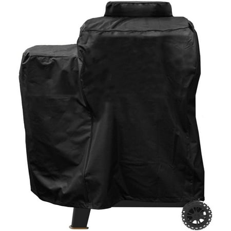 Grill Cover for Pit Boss Phoenix Kettle Grill Onyx Edition 600D Heavy Duty Weather Resistant PitBoss Phoenix Kettle Pellet Charcoal Grill Smoker Cover Waterproof