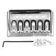 Fixed Hardtail Guitar Bridge U Shape Saddle Bridge Replacement Metal