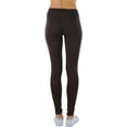thumbnail image 2 of ToBeInStyle Women's Skinny Fit Cotton Full Length Leggings Tights - Regular and Plus Sizes, 2 of 7