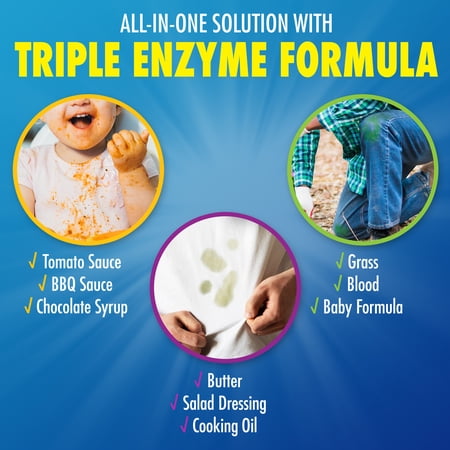 ZOUT LAUNDRY STAIN REMOVER SPRAY, TRIPLE ENZYME FORMULA, 22 OZ, 1 PACK