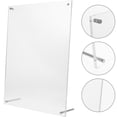thumbnail image 3 of FRCOLOR Photo Frame Clear Acrylic Picture Frame for Decoration Durable and Stable with Rounded Corner Suitable for Home Office 7x5 Inch,13.23"X9.72"X2.95", 3 of 4