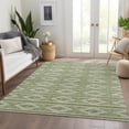 thumbnail image 6 of Addison Rugs Mayfield Premium Machine Washable Transitional Geometric Green Rectangle Rug, 9' x 12', 6 of 6