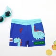 thumbnail image 2 of Karoyedx Swimming Shorts for Boys Toddler Boys Swim Trunks UPF 50+ Swim Shorts Baby Boys' Bathing Suit Swimsuit Boy Swimwear Light Blue Size,6-7 Years, 2 of 4