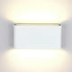 thumbnail image 2 of Lámpara de pared LED impermeable de 3000 K para exteriores, aplique de pared para porche y pasillo. 12W Blanco, 2 of 9