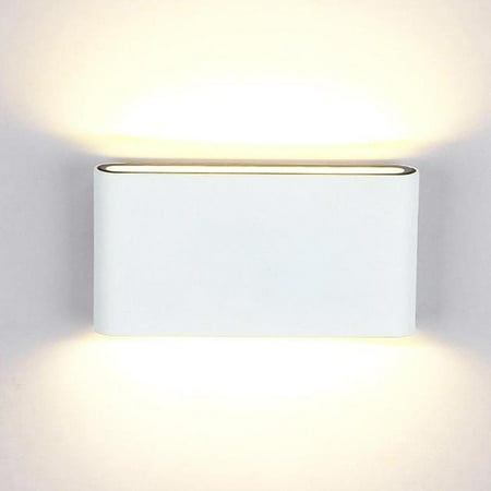 

Waterproof LED Wall Sconce for Hallway Living Room Bedroom Corridor Easy to Install - 12W White