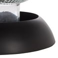 thumbnail image 7 of Safavieh Karana Modern Wood Round End Table, Black / Glass, 7 of 7