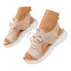 thumbnail image 3 of WILLBEST Sandalias De Tela De Moda De Verano Para Mujer, Sandalias Transpirables Con Punta Abierta, Zapatos De Plataforma Cómodos, 3 of 8