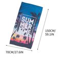 thumbnail image 4 of Uiz Merueh Beach Towels Clearance Microfiber Beach Towels Microfiber Thin Lightweight Quick Dry Absorbent Compact Towels for Swimming Pool Camping Beach Accessories, 4 of 4