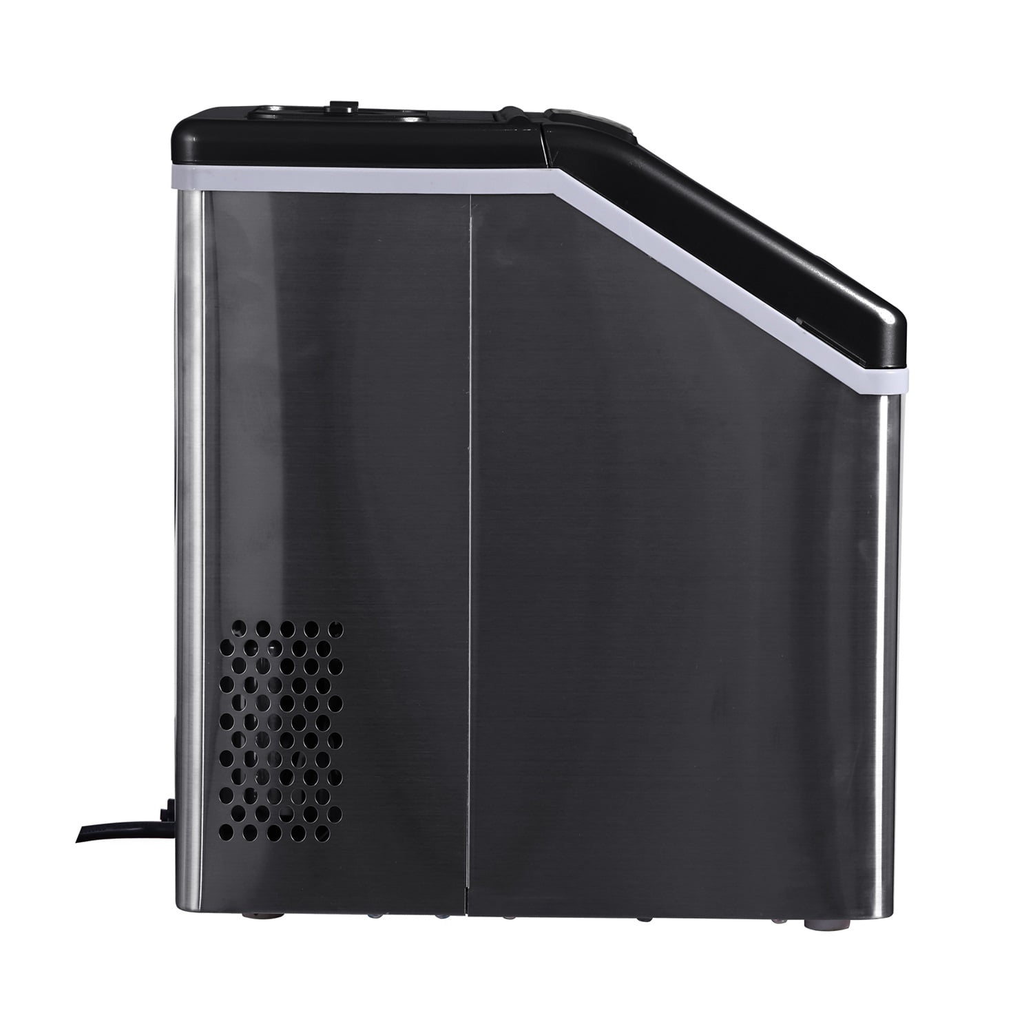 Ice Maker Machine Countertop with Ice Scoop & Basket, Perfect for Home/Kitchen/Office/Bar Black, Portable Ice Maker 26Lbs/24H Ice Maker Machine Countertop with Ice Scoop & Basket, Perfect for Home/Kitchen/Office/Bar Black, Portable Ice Maker 26Lbs/24H