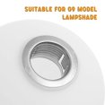 thumbnail image 4 of Glass Lamp Shade Glass Globe Shade Replacement Lamp Cover for Pendant Light Chandelier, 4 of 4