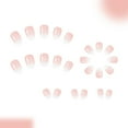 thumbnail image 3 of Press On Nail Omber Glues On Nail Acrylic False Nail Kit Reusable Uvs Finish Full Cover Stick On Nail for Women Gifts, 3 of 7