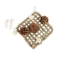 thumbnail image 1 of Parrot Climbing Mat Toy Seagrass Woven Bird Hammock Chewing Net with Cuttlefish Bone for Lovebird Cockatiel, 1 of 2