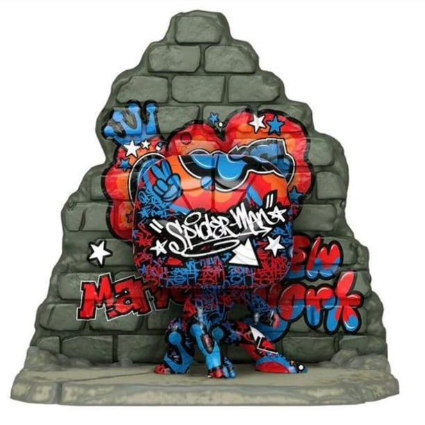 Funko POP! Deluxe: Marvel Street Art Collection Spider-Man (Gamestop Exclusive) Funko -