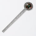 thumbnail image 2 of Christmas tree Book Accessories: Vintage Silver Lace-Edged Bookmark - a Gift for Readers and Book Lovers, 2 of 5