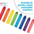 thumbnail image 5 of OOLY Mighty Mega Washable Markers with Jumbo Grip for Small Hands, 8 count, 5 of 6