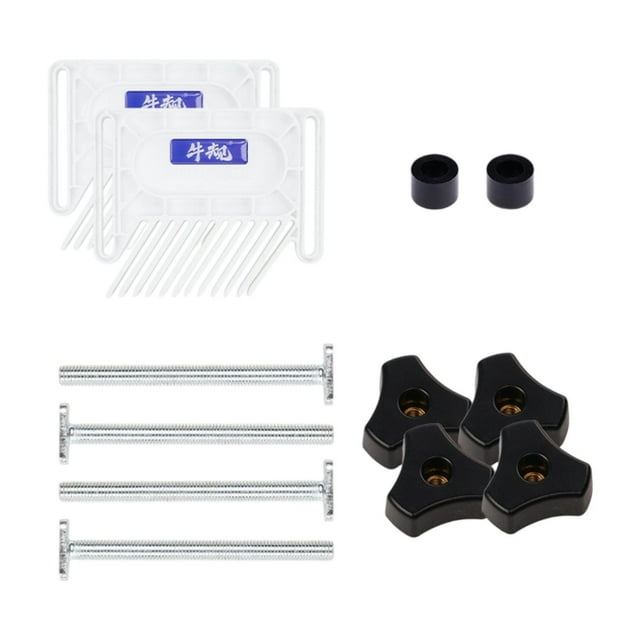 Carpintería con tableros de plumas,Herramienta para trabajar la madera con tablero de plumas ajustable,color blanco,Accesorio de valla para sierra de mesa,estable,apilable y