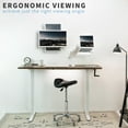 thumbnail image 2 of VIVO White Height Adjustable 17" to 32" VESA Monitor Wall Mount for 1 Screen, 2 of 8