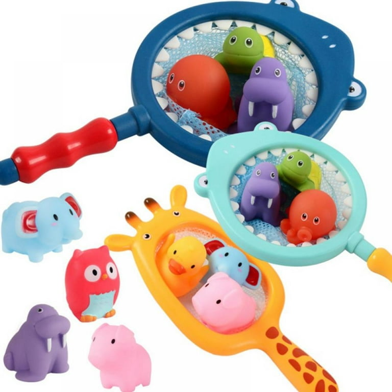 Baby Products Online - Bblike Baby Bath Toys, Mold-Free Fishing Toy Set  with Lateral Bath Toys Baby Fishing Game in the Bathtub, Pool, 8 Pcs Shower  Toy Set - Kideno