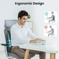 thumbnail image 2 of Snailax Shiatsu Back Massager with Heat, Massage Pillow for Neck and Back Pain Relief, Gift, 2 of 9