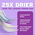 thumbnail image 5 of Poise Ultra Thin Incontinence Pads, 5 Drop Maximum Absorbency, Long Length, 36 Count, 5 of 11