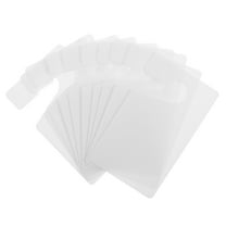 10 Pcs Parking Passes Hanging for Car Maintenance Door Hanger White