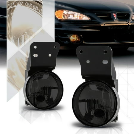 Smoke Tinted Replacement Fog Light Oe Per Lamps For 99 05 Pontiac Smoke Tinted Replacement Fog Light Oe Per Lamps For 99 05 Pontiac Grand Am 00 01 02 03 04