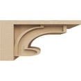 thumbnail image 3 of 7"W x 14"D x 7"H Wide Alma Rough Cedar Woodgrain TimberThane Corbel, Primed Tan, 3 of 6