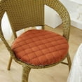 thumbnail image 4 of Cojín redondo de felpa, cojín para silla tatami, cojín para suelo, taburete redondo, mesa de comedor, cojín redondo para silla de comedor, cojín para asiento, cojín de algodón flocado de invierno., 4 of 6