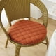 thumbnail image 3 of Cojín redondo para silla, cojín de suelo de tatami de felpa, 1 cojín redondo de 40 cm con base antideslizante y funda lavable a máquina, para sillas de comedor, taburetes y comodidad, 3 of 8