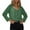 Green, variant on Solid Color Women Lace Tie Front Tops Long Sleeve Button Up Chiffon Cardigan Flowy Boho Peplum Shirt Going Out Tops Boho Dailywear