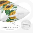 thumbnail image 5 of Bixox Sunflowers Printed Pillow Protector,Super Soft Ideal for Home,Guests,Rentals - 16"x24", 5 of 8
