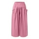 thumbnail image 3 of WILLBEST Pantalones Casuales para Mujer, Holgados, de Pierna Ancha, con Cordón y Bolsillos, para Actividades Diarias y Aventuras al Aire Libre. Mediana, 3 of 4