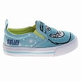 thumbnail image 2 of Disney Pixar Monsters Inc. Boys Mismatched Slip On Canvas Sneakers(Toddler Little Kid), Blue Green, Size: 9, 2 of 6