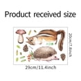 thumbnail image 5 of A set of creative squirrel hedgehog wall sticker, wall sticker wall decoration, 5 of 5