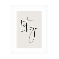 Trademark Fine Art Beth Cai Let Go Canvas Wall Art