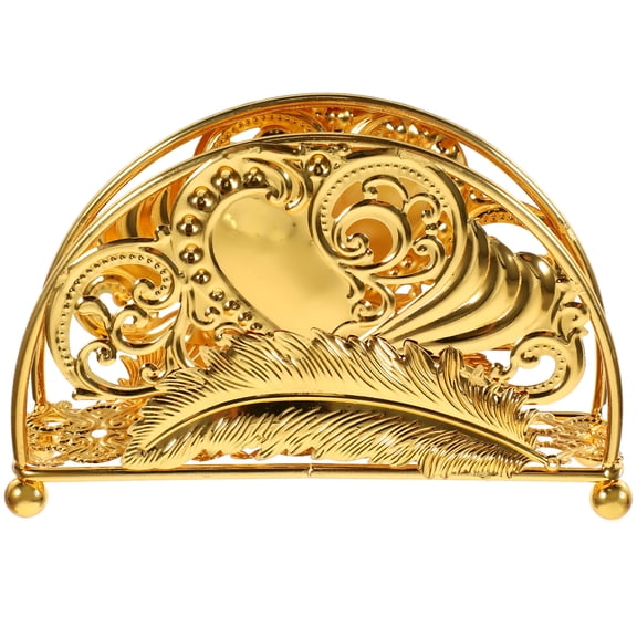 FRCOLOR Restaurant Napkin Rack Tissue Holder Countertop Napkin Holder Serviette Storage Rack