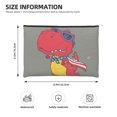 thumbnail image 4 of Vsdgher Dinosaur Super Hero Cartoon DuPont paper portable toiletry bag for Women&Men Camping Outdoor Tent Home Office,Hanging Hook, Water-resistant Makeup Cosmetic Bag, 4 of 8