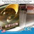 thumbnail image 4 of Clip Strip Shelf Dividers 50 Pack Clear PVC 1" x 11-9/16" Adhesive SD-1512-50, 4 of 4