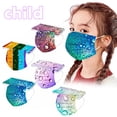 thumbnail image 4 of Cubiertas Faciales Impresas De Una Sola Vez Para Niños 3 Capas Transpirables Cubiertas Bucales Para Niños Para Niños Escuela Patrones De Mezcla Al Aire Libre 50 Uds Yuarrent CE006842-00, 4 of 6