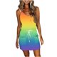 thumbnail image 1 of Vestido de tirantes sin mangas con estampado elegante de verano para mujer OAVQHLG3B Store  lin121212, 1 of 5