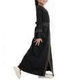 thumbnail image 6 of YunPes Girls Dress Long Skirt Spring Summer Autumn New Large Children Loose Long Sleeve Arab Youth Long Skirt Casual Dress Lass Dress, 6 of 9