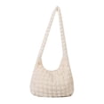 thumbnail image 1 of Bolso de hombro para mujer con nube bolso de mano a la moda de verano grande blanco, 1 of 6