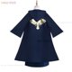 thumbnail image 4 of Disfraz de Mashle para adultos, bata con músculos, capa, camisa, pantalones, trajes mágicos para fiesta de Halloween, hombre y mujer, 4 of 5