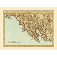 thumbnail image 2 of Robert 32x25 Gold Ornate Wood Framed with Double Matting Museum Art Print Titled - Spezia Province Italy - Robert 1748, 2 of 4