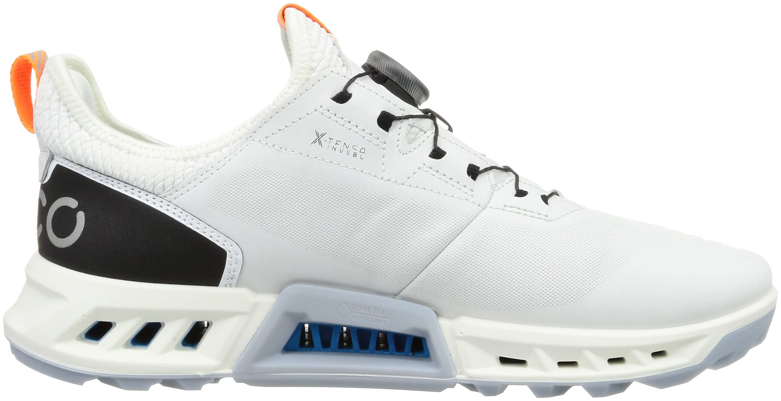 ECCO Men's Biom C4 Boa Gore-tex Waterproof Golf Shoes (White ECCO Men's Biom C4 Boa Gore-tex Waterproof Golf Shoes (White