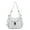 White, variant on Women Diagonal Straddle Handbag Casual Shoulder Bag Multi Pocket Wallet
